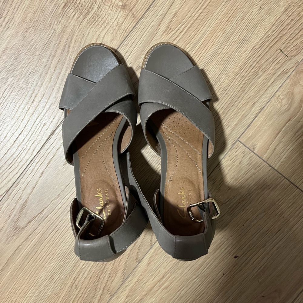 Clarks High Heeled Sandle